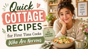 Quick Cottage Recipes for First Time Cooks Who Are Nervous